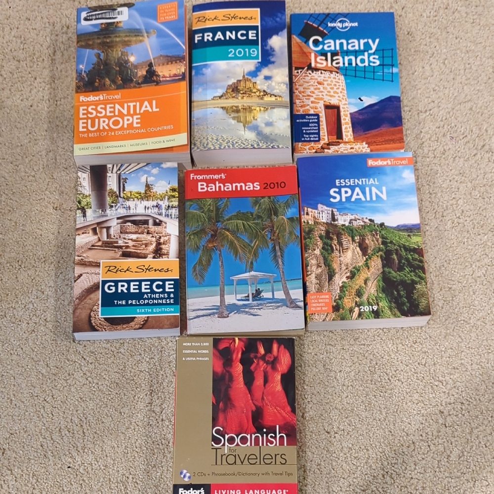 Travel Guide Book Collection